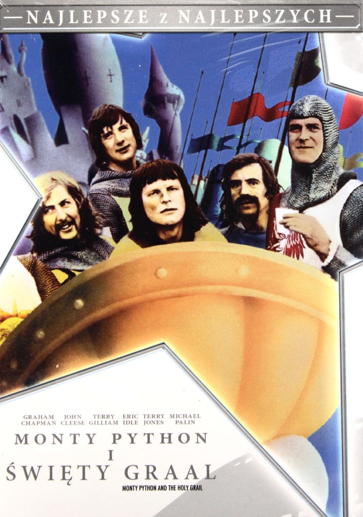 MONTY PYTHON I ŚWIĘTY GRAAL (polski lektor) DVD