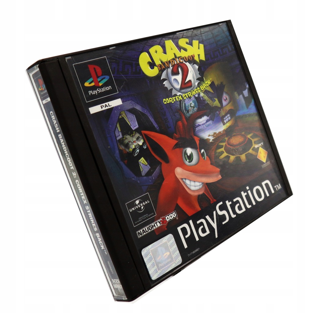 Crash Bandicoot 2 Cortex Strikes Back - PlayStation PSX PS1