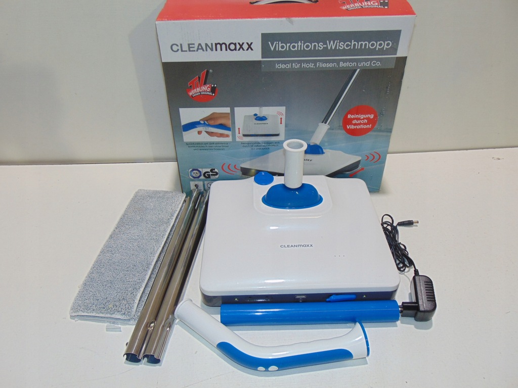 MOP WIBRACYJNY DO PODŁÓG LED CLEANMAXX