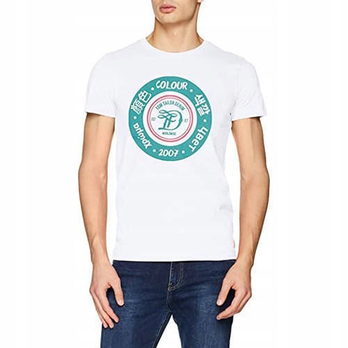 Koszulka TOM TAILOR bawełniany męski t-shirt r M