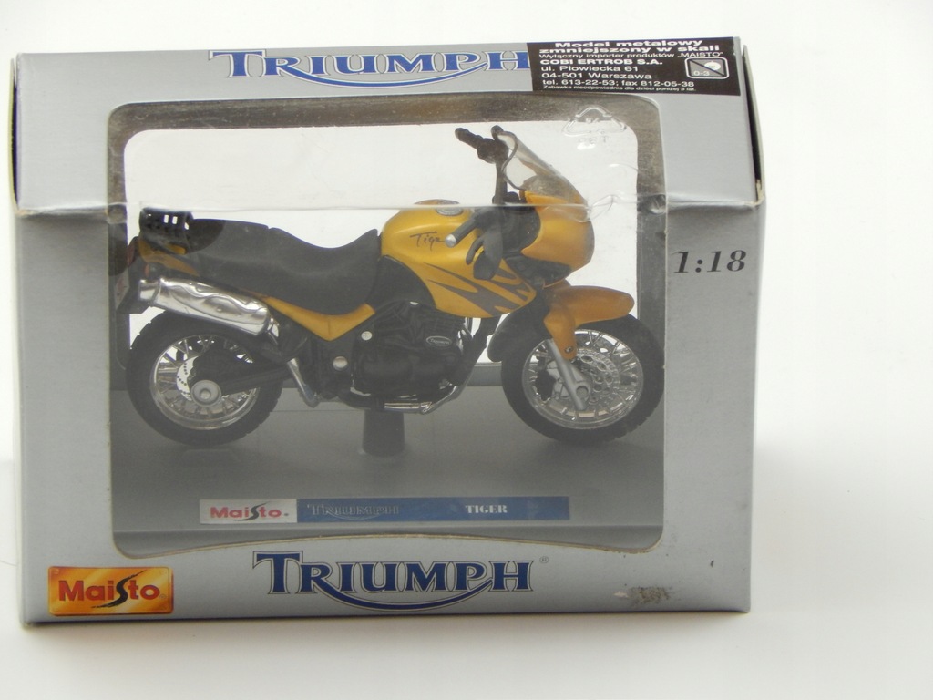 maisto triumph tiger