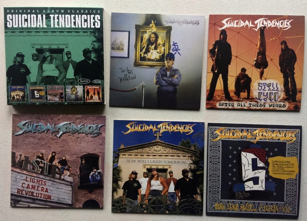 SUICIDAL TENDENCIES ORIGINAL ALBUM CLASSICS 5 CD