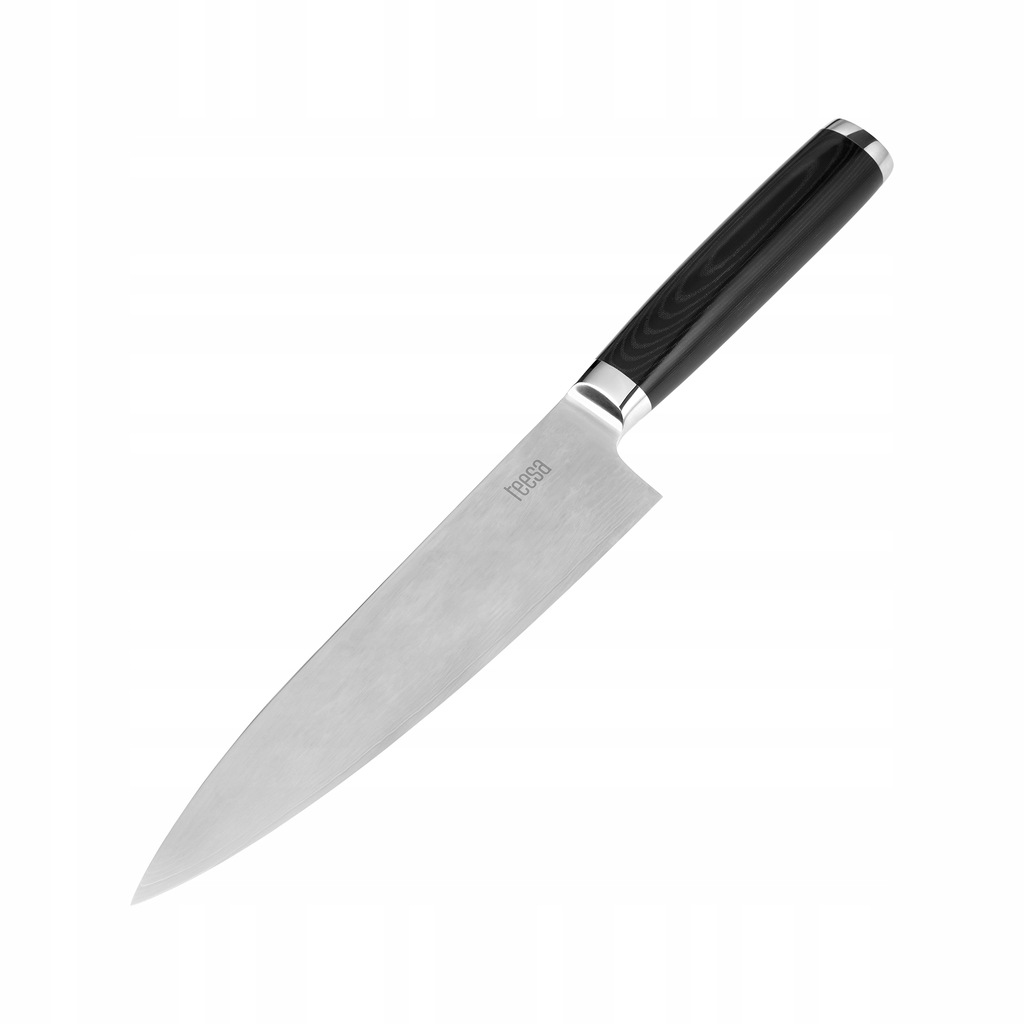 Nóż szefa kuchni ze stali damasceńskiej 33,5cm (VG