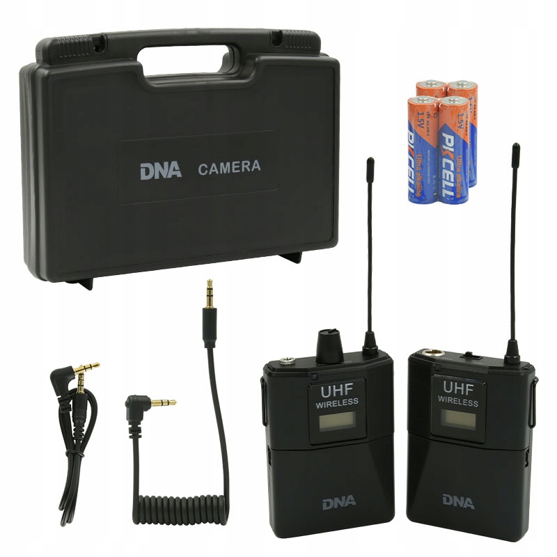 System bezprzewodowy mikrofon nadajnik odbiornik do kamery DNA CAMERA MIC