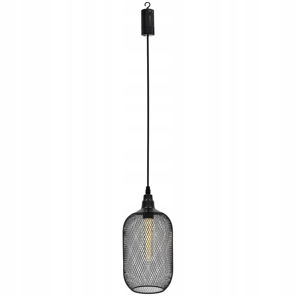 Lampa wisząca na baterie 1 punkt światła zintegrowane źródło LED timer 977