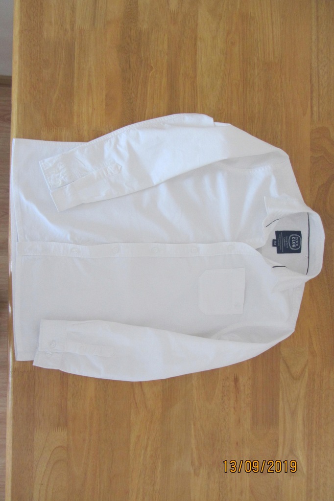 biała koszula 158