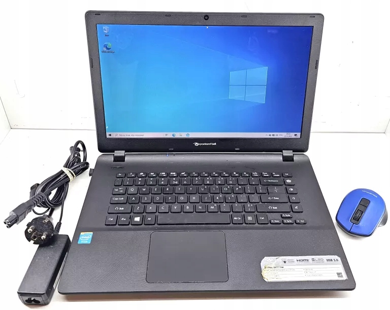 LAPTOP PACKARD BELL 500GB INTEL + MYSZ