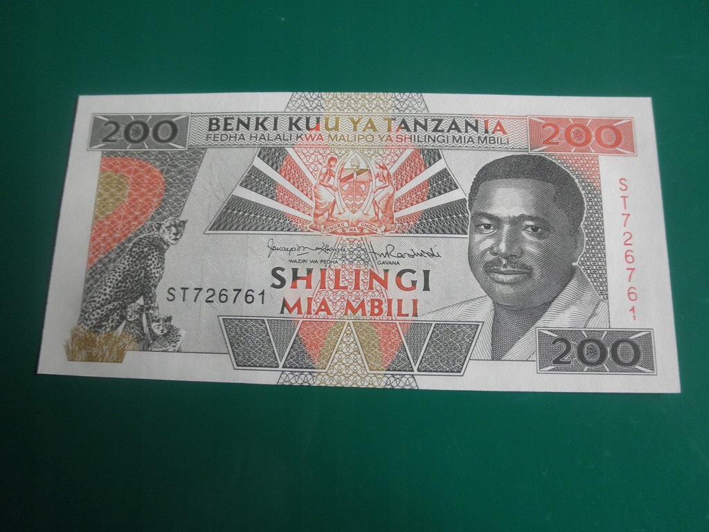 Tanzania - 200 Shilingi UNC