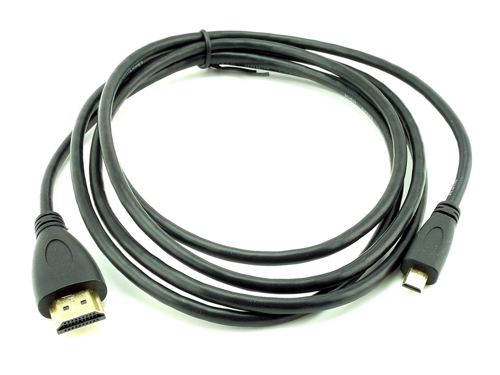 Kabel micro HDMI do tabletu Lenovo Yoga 2 10 1051F - 6061305434 - oficjalne  archiwum Allegro