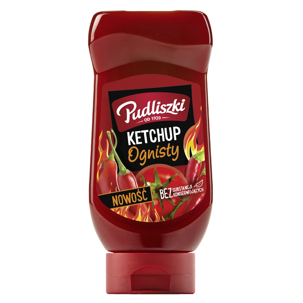 Pudliszki Ketchup Ognisty 480g