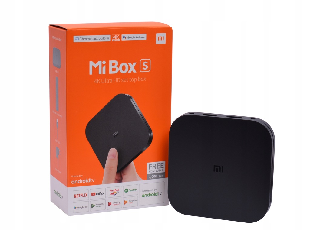 Купить XIAOMI MI TV BOX S 4K SMART 8.1 PL + КЛАВИАТУРА: отзывы, фото, характеристики в интерне-магазине Aredi.ru