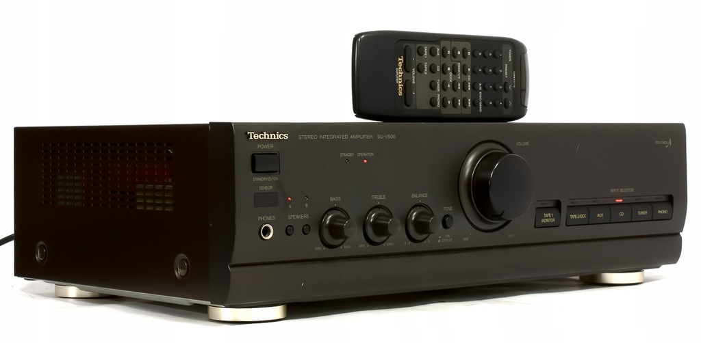 TECHNICS SU-V500 SOLIDNY WZMACNIACZ STEREO PILOT
