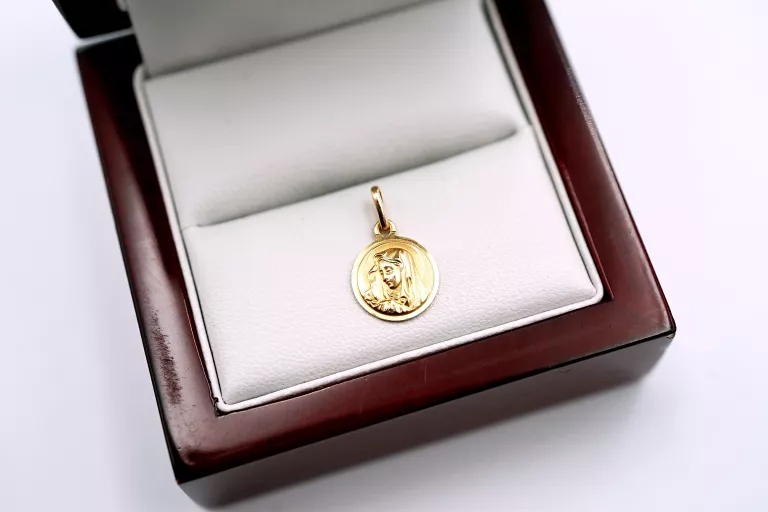 ZŁOTA ZAWIESZKA Z MATKĄ BOSKĄ PR 585 14K 0,90G