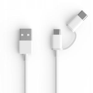 Kabel Xiaomi ZMi USB 2-w-1 micro USB do Type-C