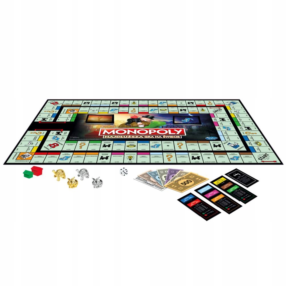 Купить HASBRO MONOPOLY Самая длинная игра в мире WER PL: отзывы, фото, характеристики в интерне-магазине Aredi.ru