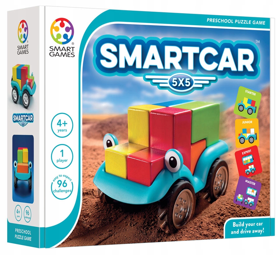 Smart Games SmartCar 5x5 | Gra edukacyjna