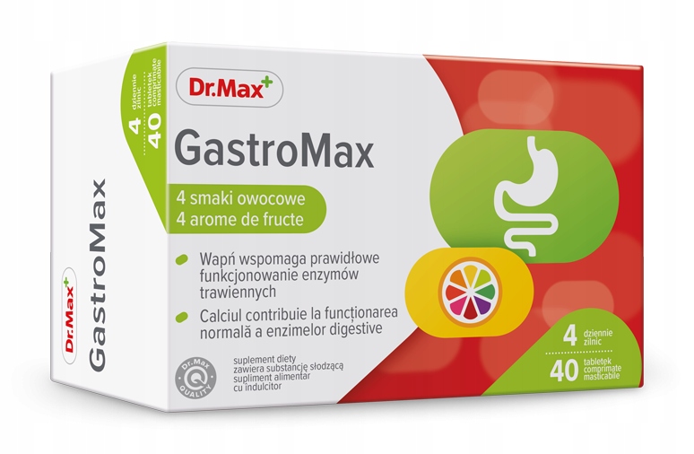 Dr.Max GastroMax 40 tabletek do ssania/żucia
