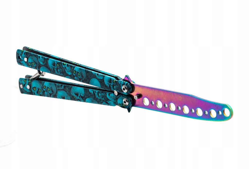 Nóż motylkowy treningowy Butterfly CS:GO skin