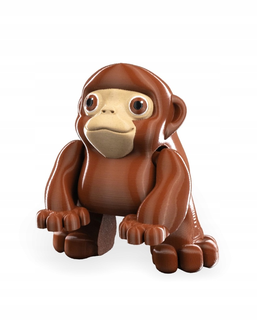 Figurka ruchoma przegubowa Skacząca Małpka gadżet Druk 3D