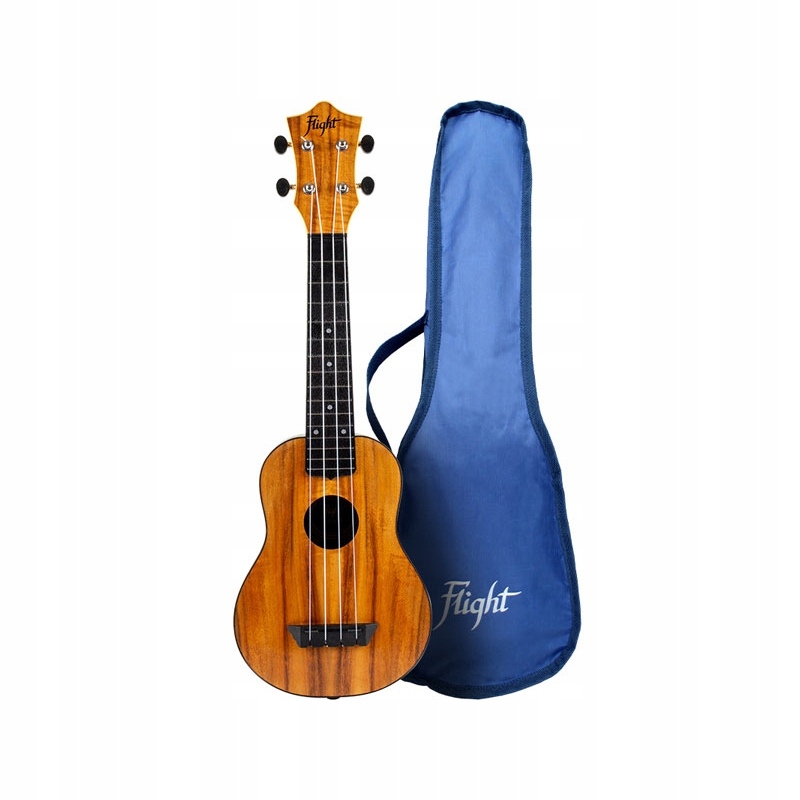 Ukulele sopranowe FLIGHT TUS-55 ACACIA tuner gratis