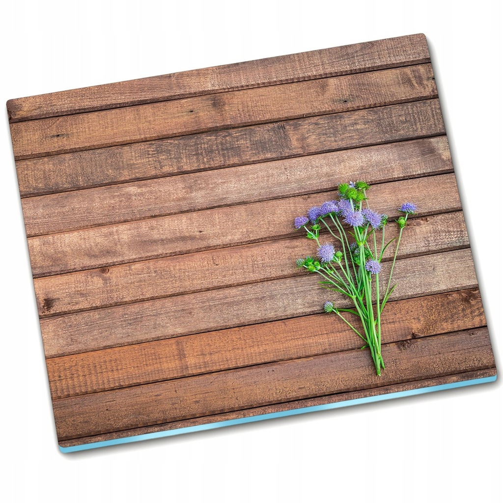 Płyta ochronna szklana Kwiaty polne - 60x52