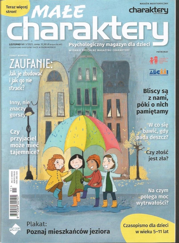 Małe charaktery magazyn dla dzieci 3/2021