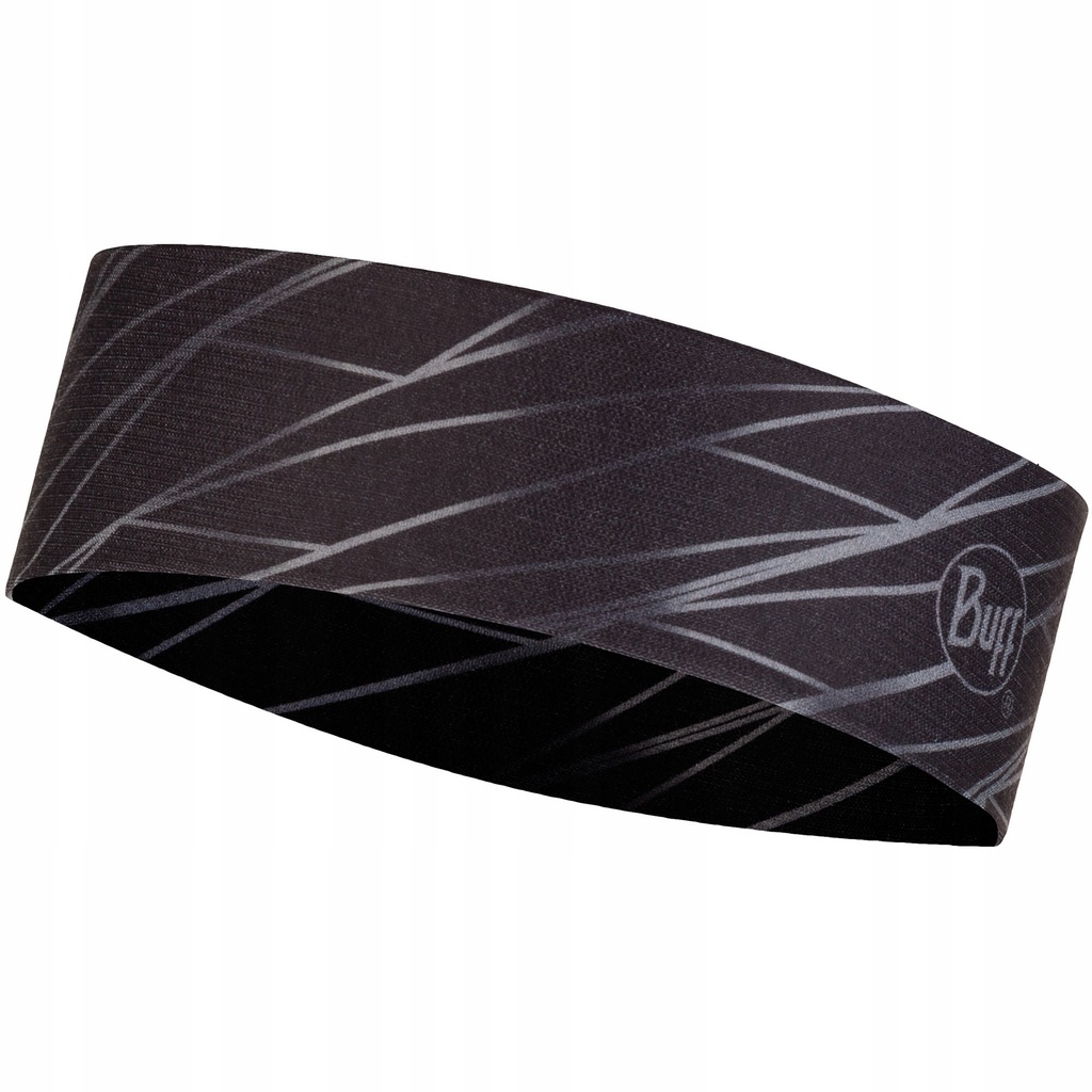 BUFF Opaska na głowę CoolNet UV+ Slim Headband kolor grafitowy
