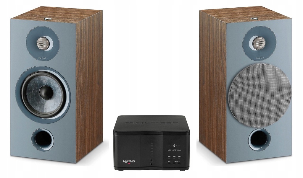 FOCAL CHORA 806 DARKWOOD + MICROMEGA MyAmp = ZESTAW STEREO MADE IN FRANCE