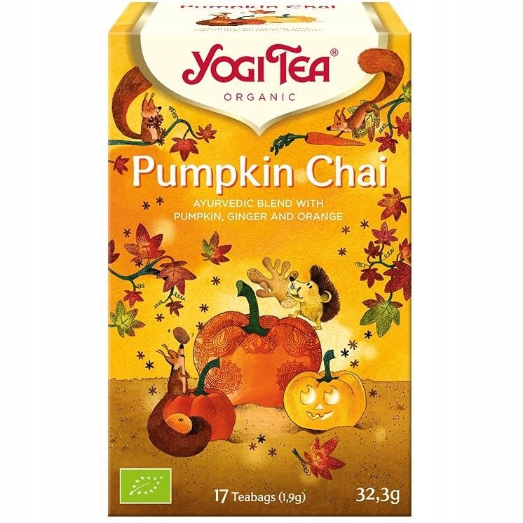 Yogi Tea Herbata Pumpkin Chai Bio 17X1,9 G (Z1)