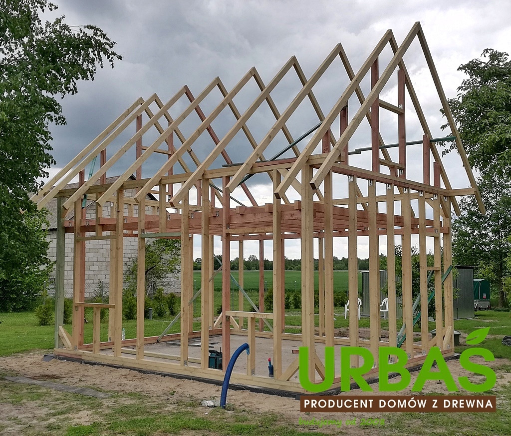 SZKIELET DOMU 5 x 6 m - 60m2 - CAŁOROCZNA PROMOCJA