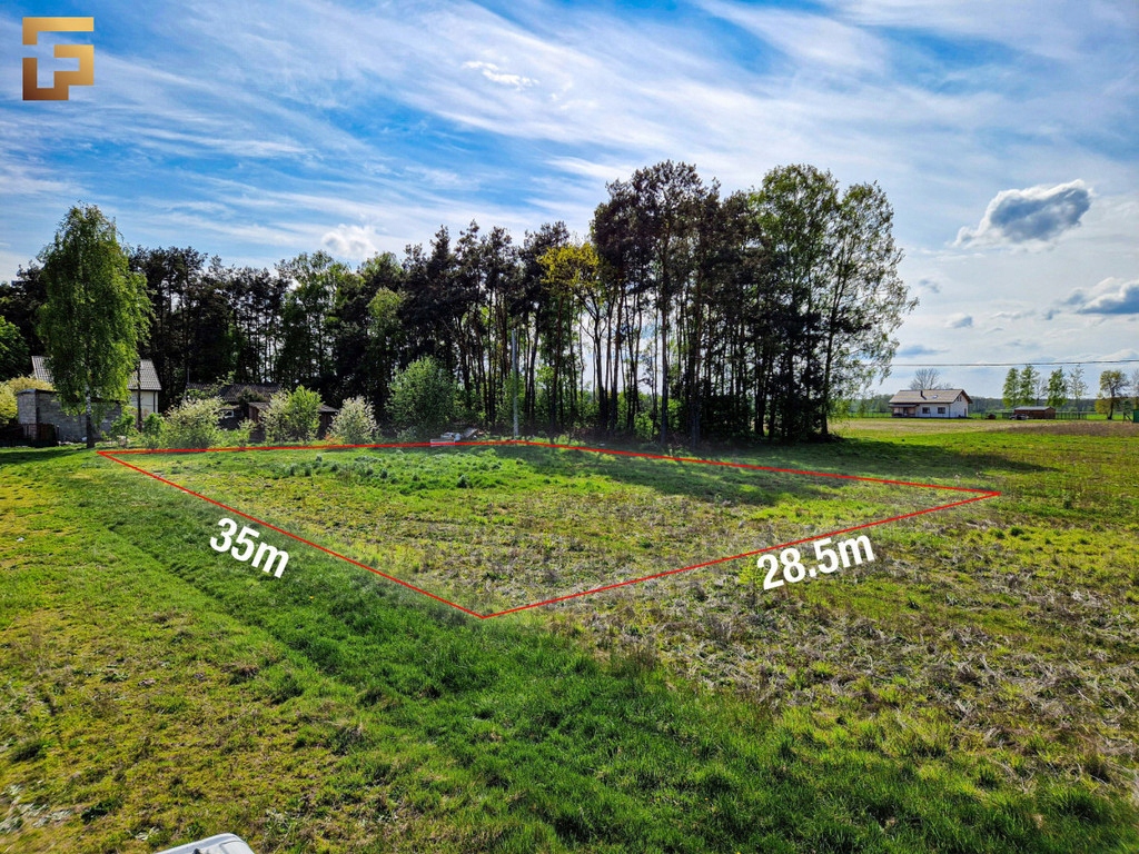 Działka, Mistów, Jakubów (gm.), 1003 m²