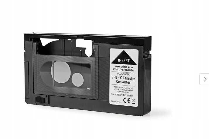 Adapter kaset VHS Nedis VCON110BK 55A-229