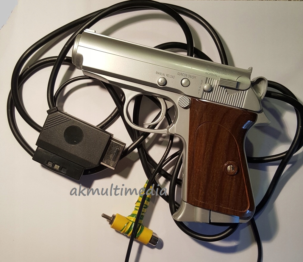 Pistolet Scorpion do konsoli PSX Sony