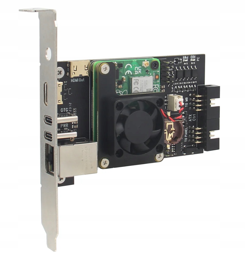 Geekworm X650 Zestaw KVM open source Over IP dla Raspberry Pi 4 (CM4) PCIe
