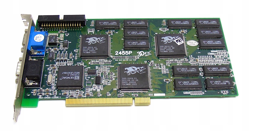 Akcelerator 3DFx Voodoo 2 ATrend 2455P 12MB PCI 9470679821