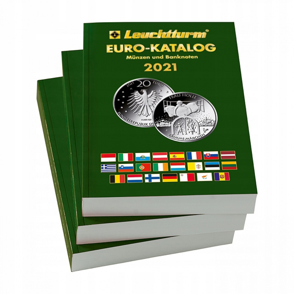 Katalog Monet i Banknotów Euro 2021- J.Niemiecki