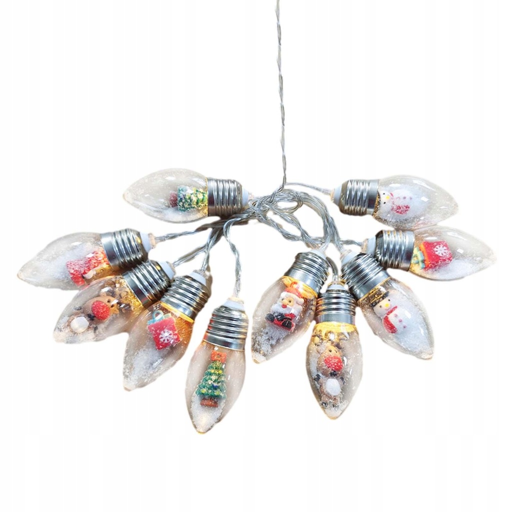 Snowflake Light Strings Light Romantic Pendant Christmas Tree Decor Craft