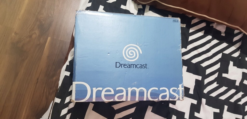 Dreamcast, pad, kable, oryginalne pudełko