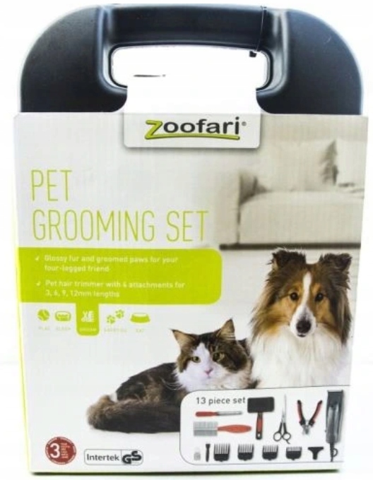 Pet grooming top set zoofari