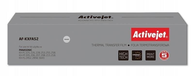 Купить Копировальная фольга Activejet Activejet AF-KXFA52 (заказ:: отзывы, фото, характеристики в интерне-магазине Aredi.ru