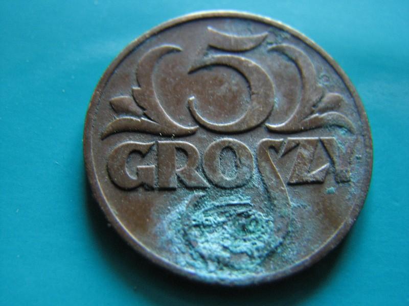 5 GROSZY 1938 BRĄZ - WOŚP355