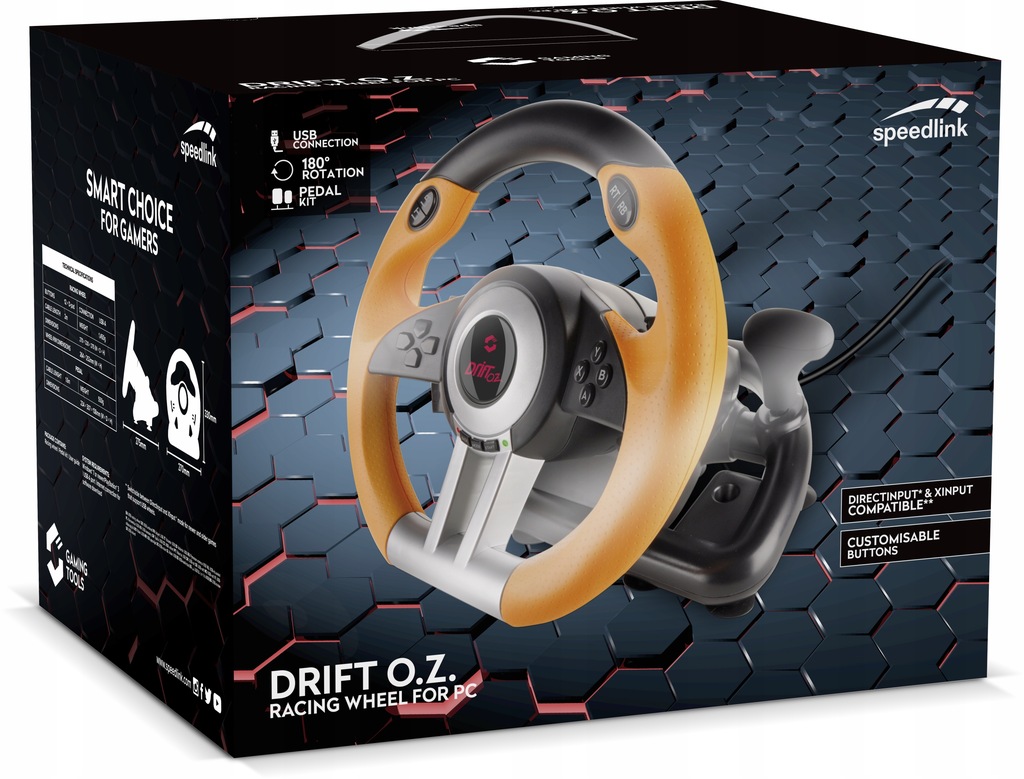 Купить Руль DRIFT OZ PC + ШЕСТЕРНИ/ПЕДАЛИ/ВИБРАЦИИ: отзывы, фото, характеристики в интерне-магазине Aredi.ru