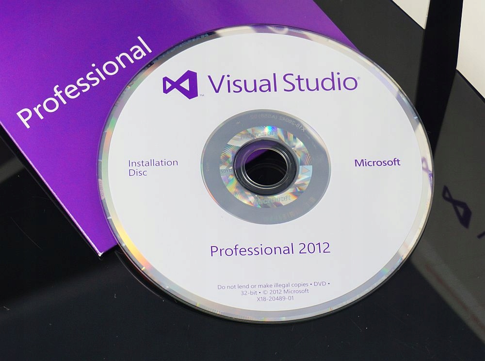 Купить Visual Studio 2012 Professional (ПОЛНАЯ КОРОБОЧНАЯ ВЕРСИЯ ...