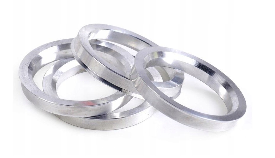 Pierścienie aluminiowe centrujące redukcyjne 65.1/72.6 4szt