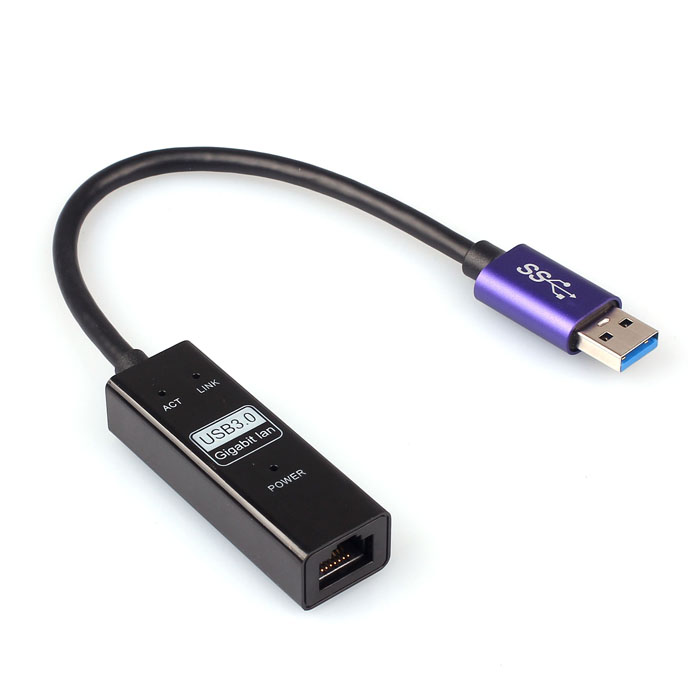 Купить Сетевая карта USB 3.0 Gigabit LAN RJ-45 RTL8153: отзывы, фото, характеристики в интерне-магазине Aredi.ru