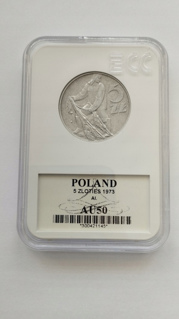 Rybak, 5 złotych z 1973 roku