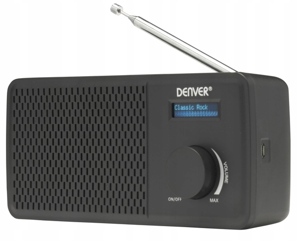 Radio DENVER DAB-41 DAB+ Zegar Budzik ALARM FM - 14456011646 ...