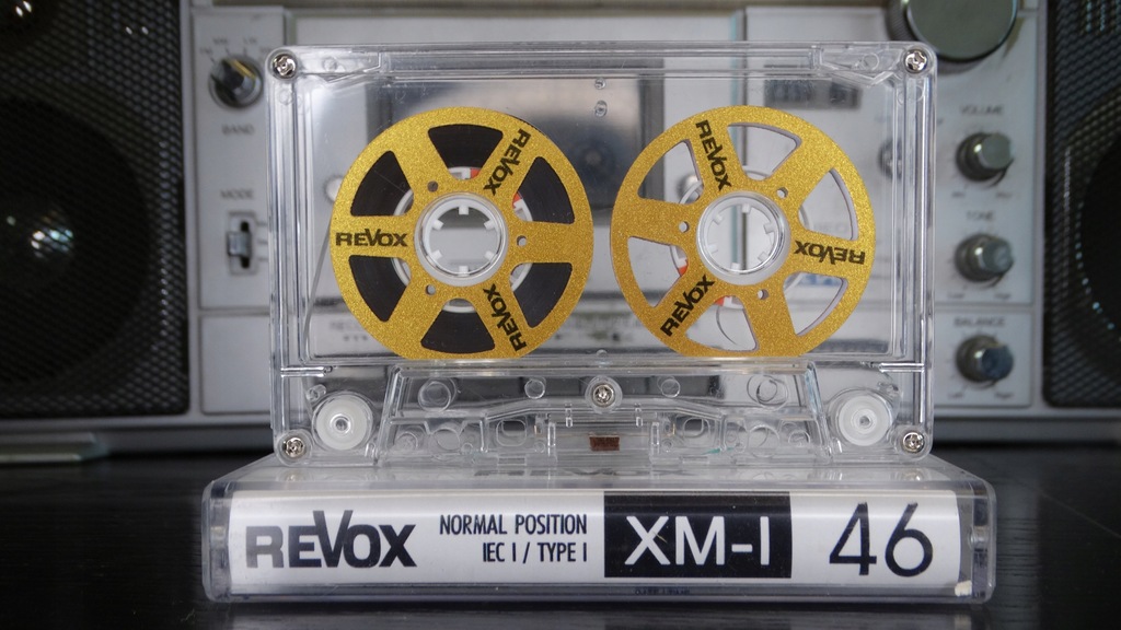 Kasetę magnetofonową REVOX .reel2reel.