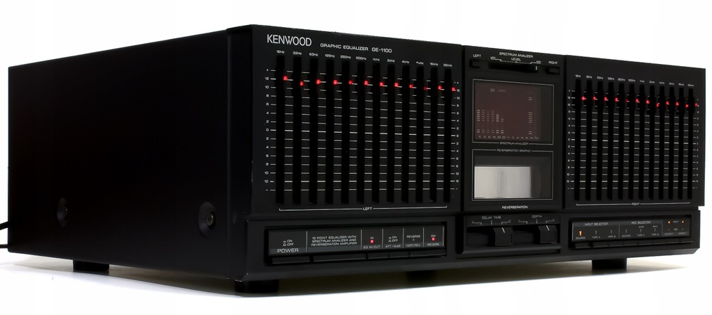 Купить ФЛАГМАНСКИЙ ГРАФИЧЕСКИЙ ЭКВАЛАЙЗЕР KENWOOD GE-1100: отзывы, фото, характеристики в интерне-магазине Aredi.ru