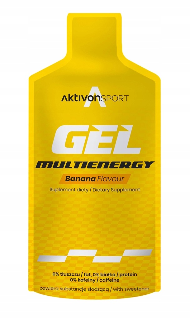 Aktivon Sport Gel Multienergy Bananowy 55g